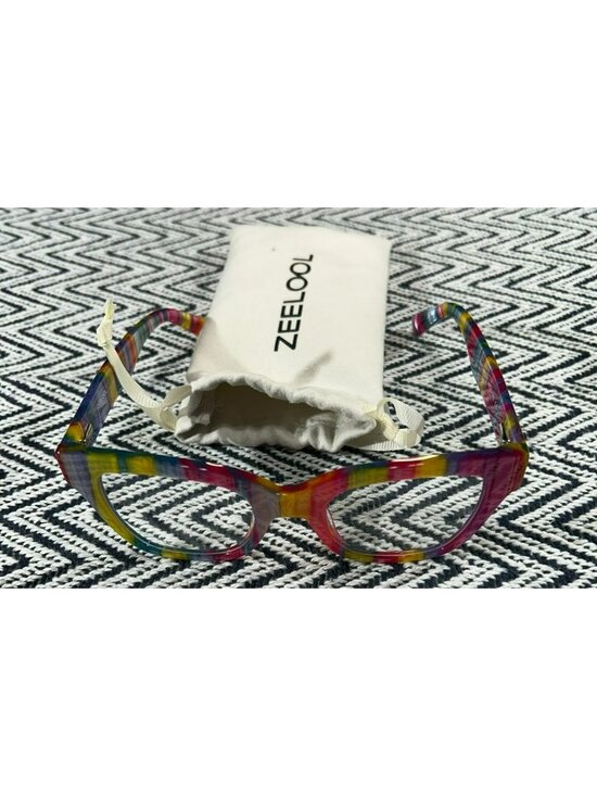Zeelool Accessories - Zeelool Rainbow Cat-Eye Glasses Frame With Soft Pouch Model JGA539677 Size 48-21